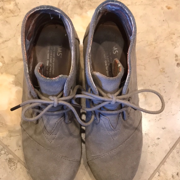 Toms |🍂wedge booties - Picture 4 of 7